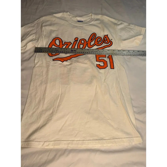 Baltimore Orioles MLB Vintage Tee George Sherrill 51 - Picture 2 of 8